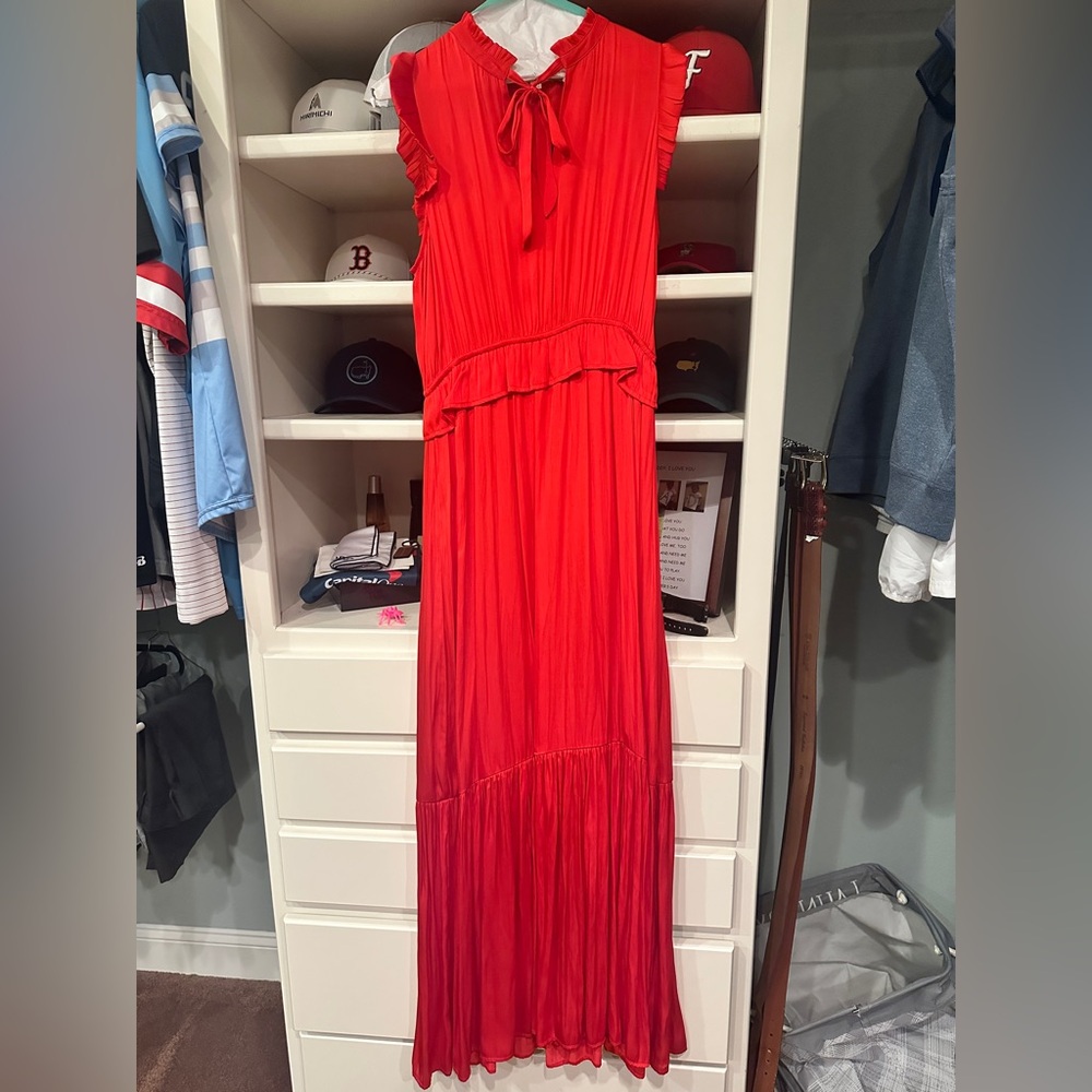 THML Red Maxi Dress